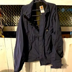 Carhartt			
Men's 2X-Large Black Nylon Dry Harbor Jacket